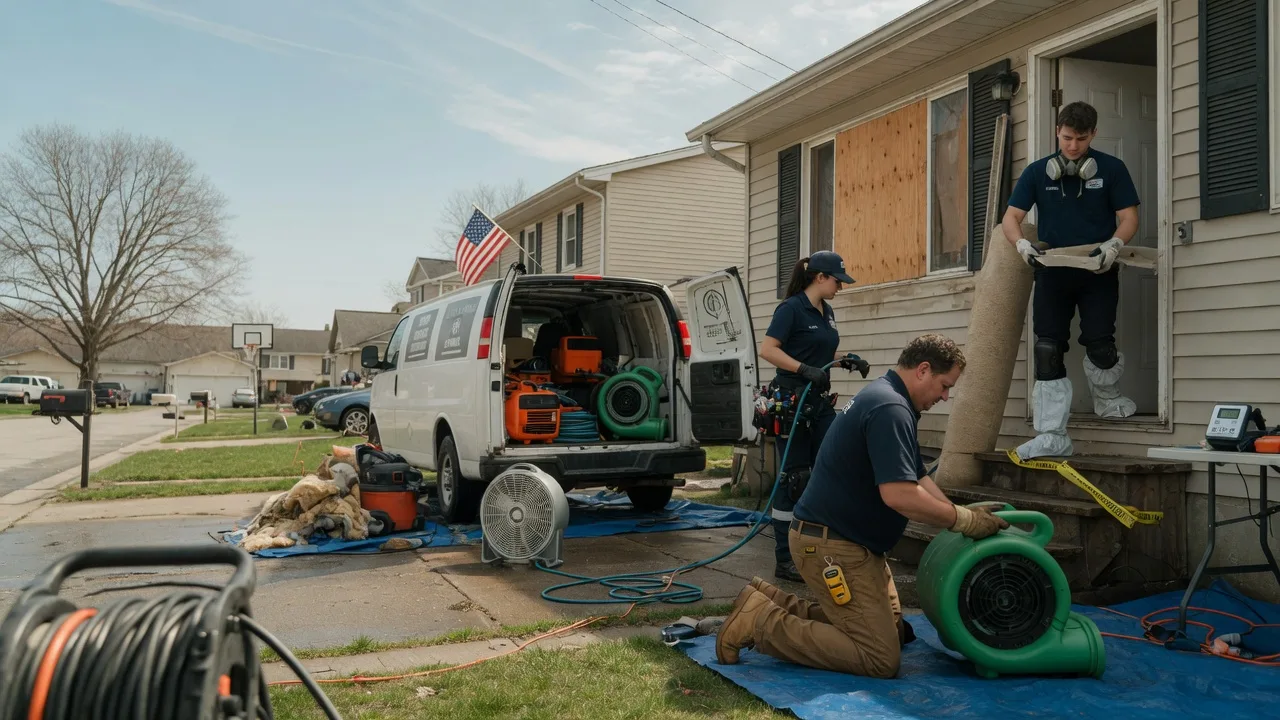 Water Damage Restoration in Saul, KY near me